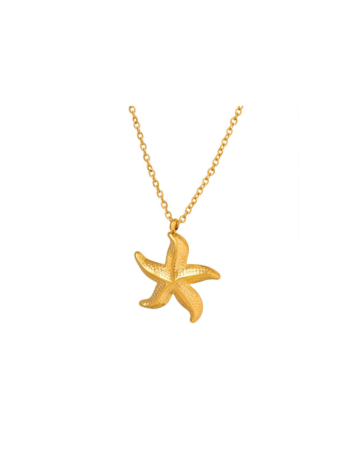 Necklace Sea Star Gold