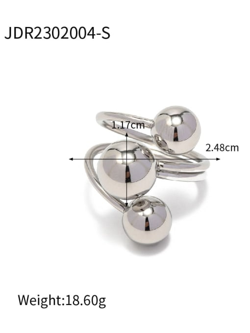 “Lida Three Sphere” Ring