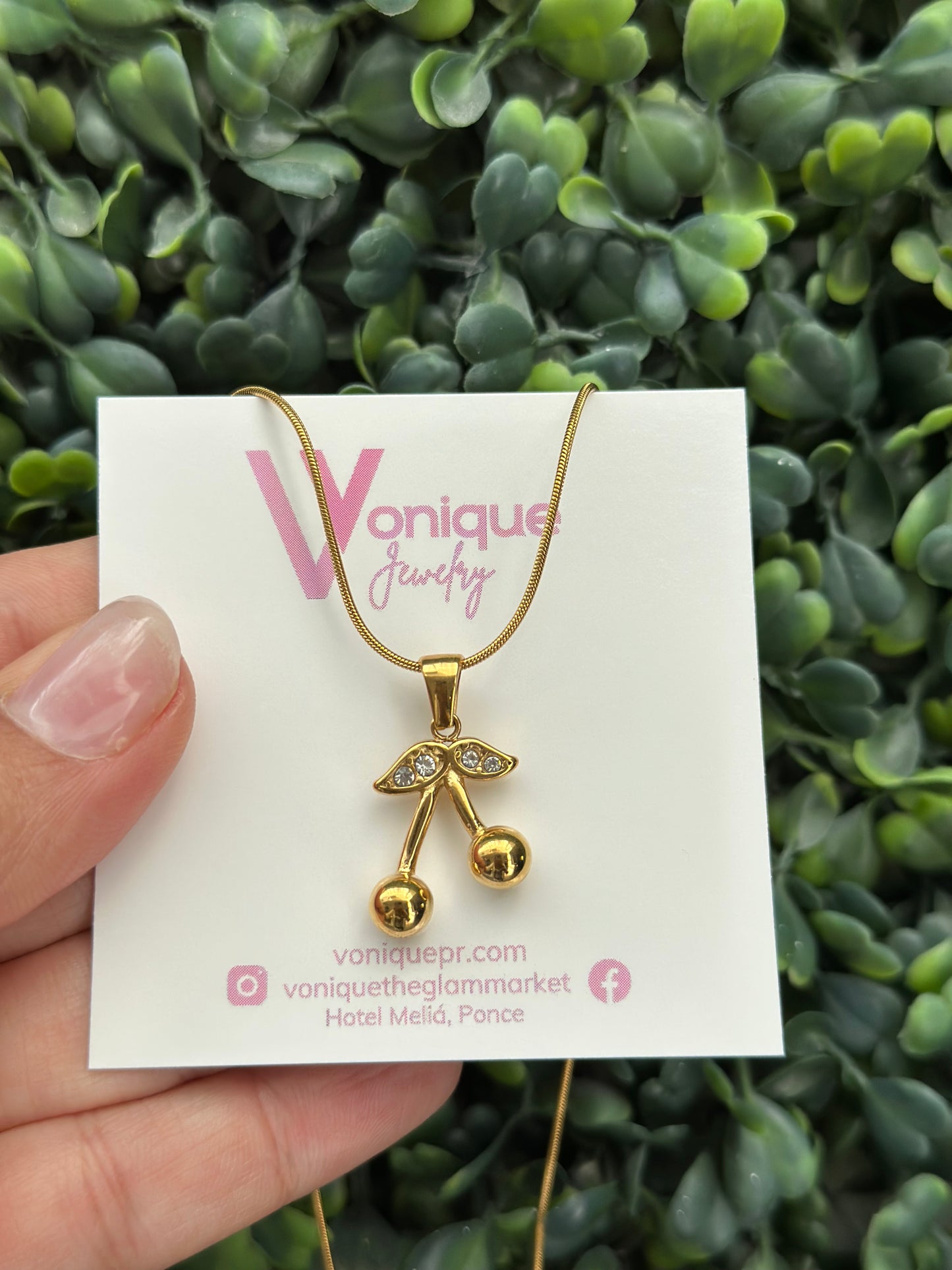 Cherry GoldNecklace