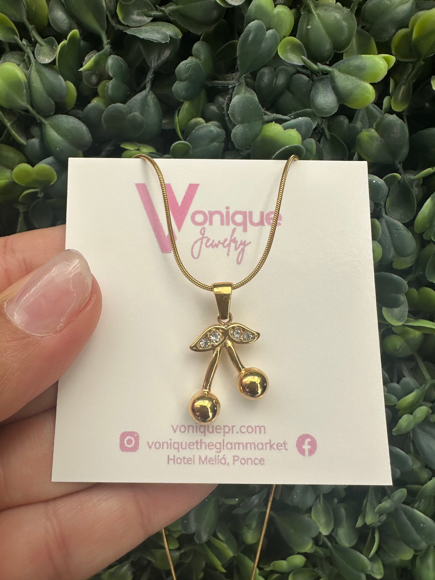 Cherry GoldNecklace