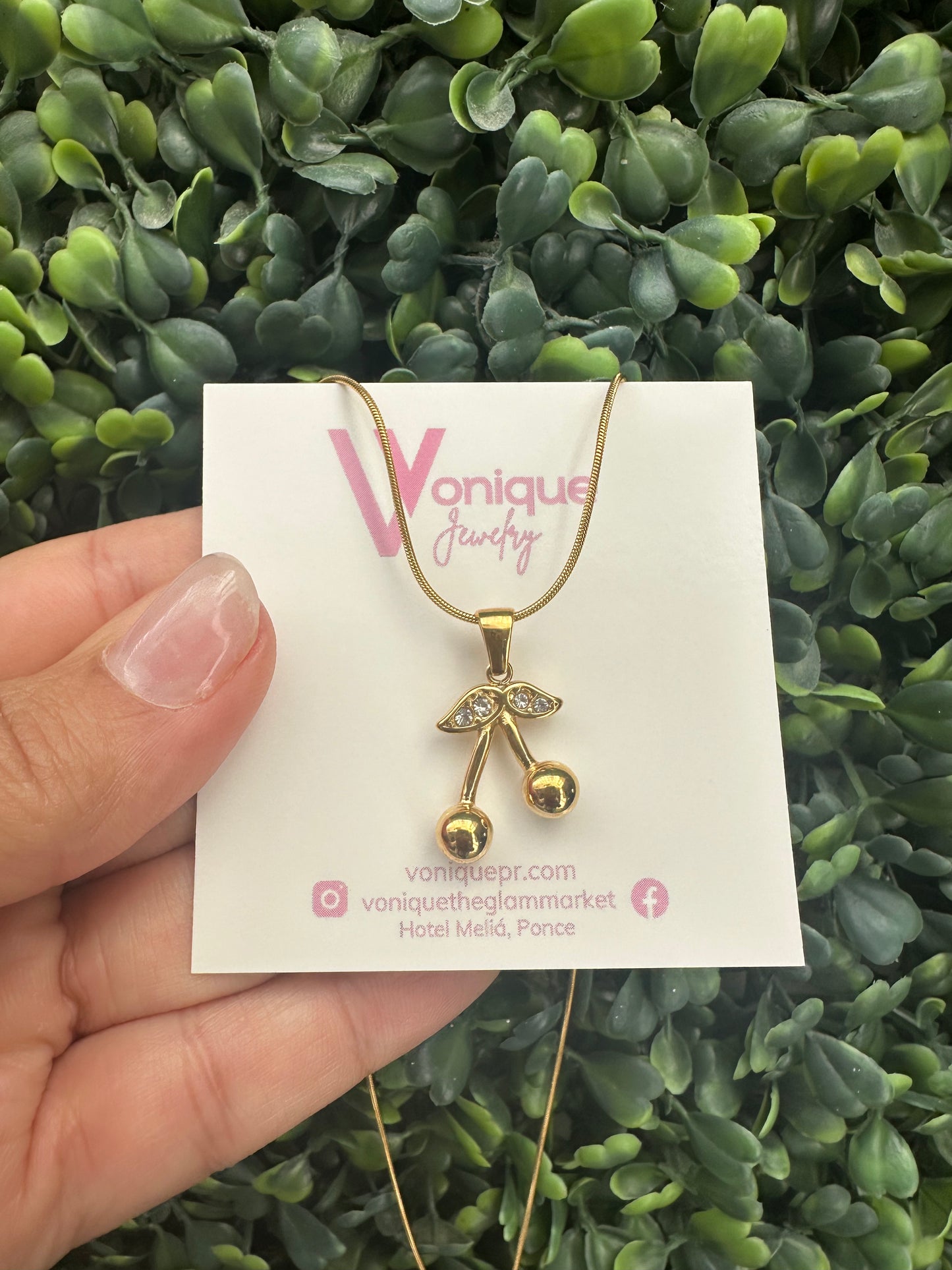 Cherry GoldNecklace