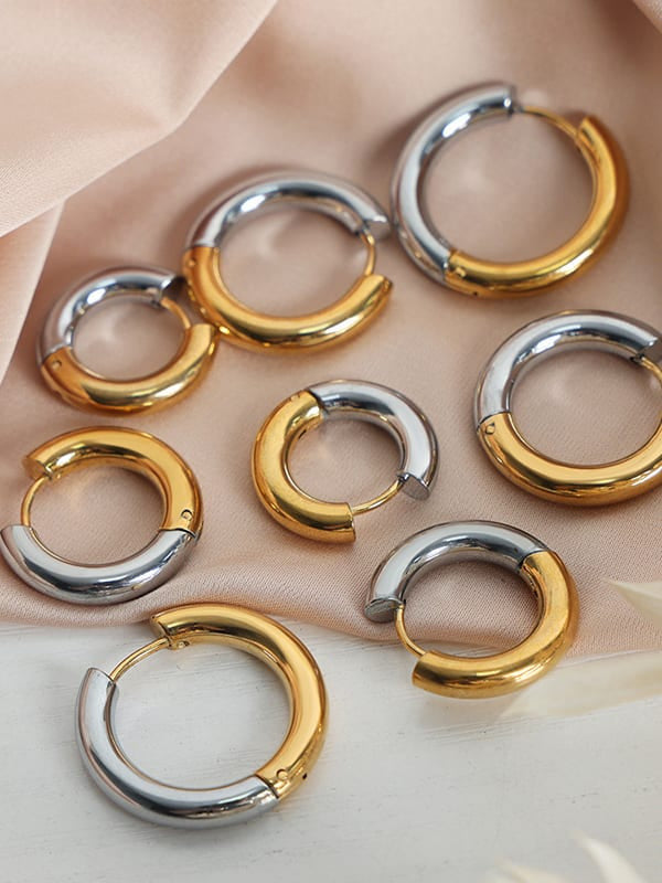 “Dalila” Arcade Earrings Hoop