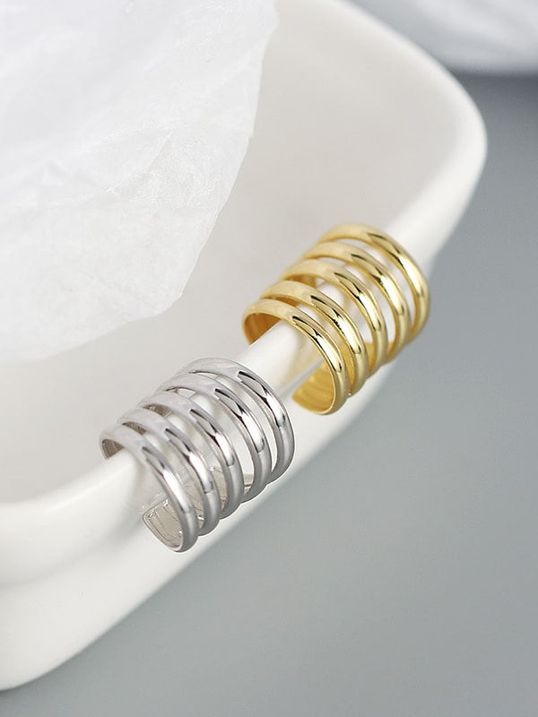 Ear Cuff Silver & Gold