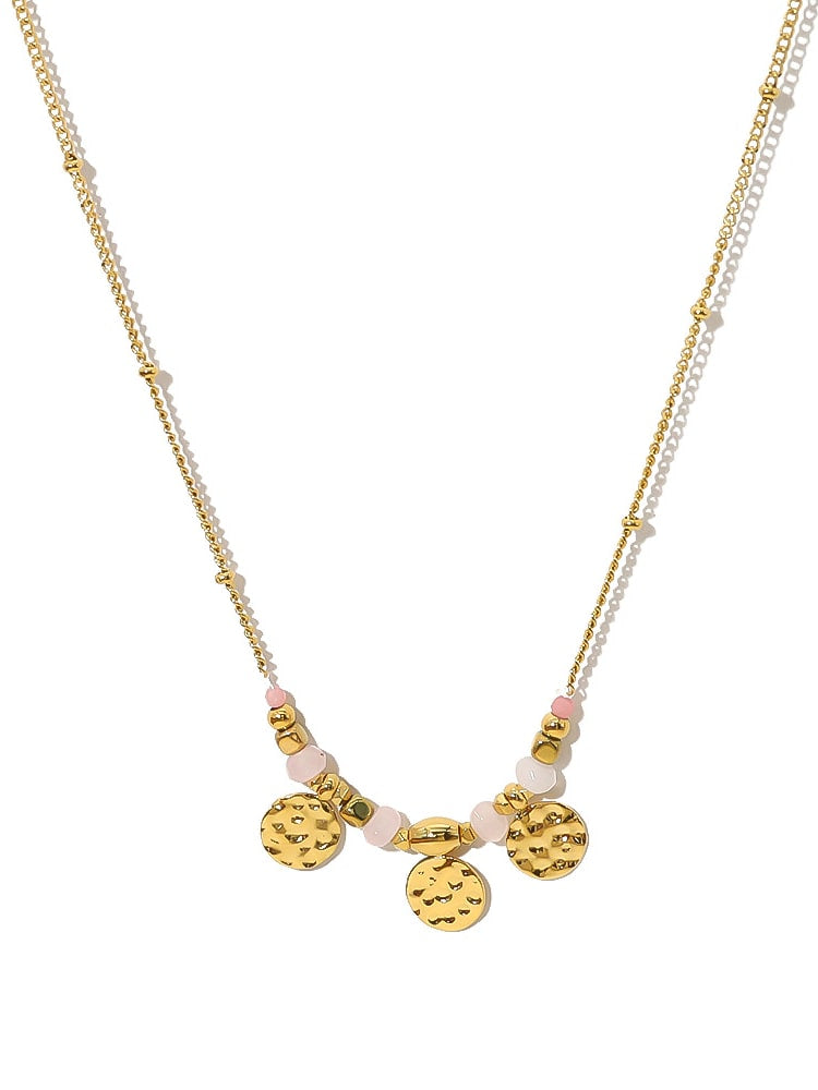 Necklace Pink Gold