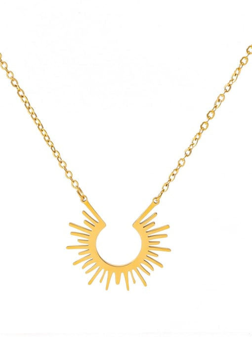 Summer & Tropic Single Gold Necklace