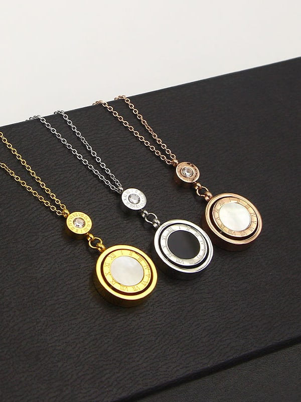 Necklace Steel Gold & Silver