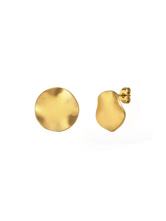 “Lydia” Circle Earring Gold