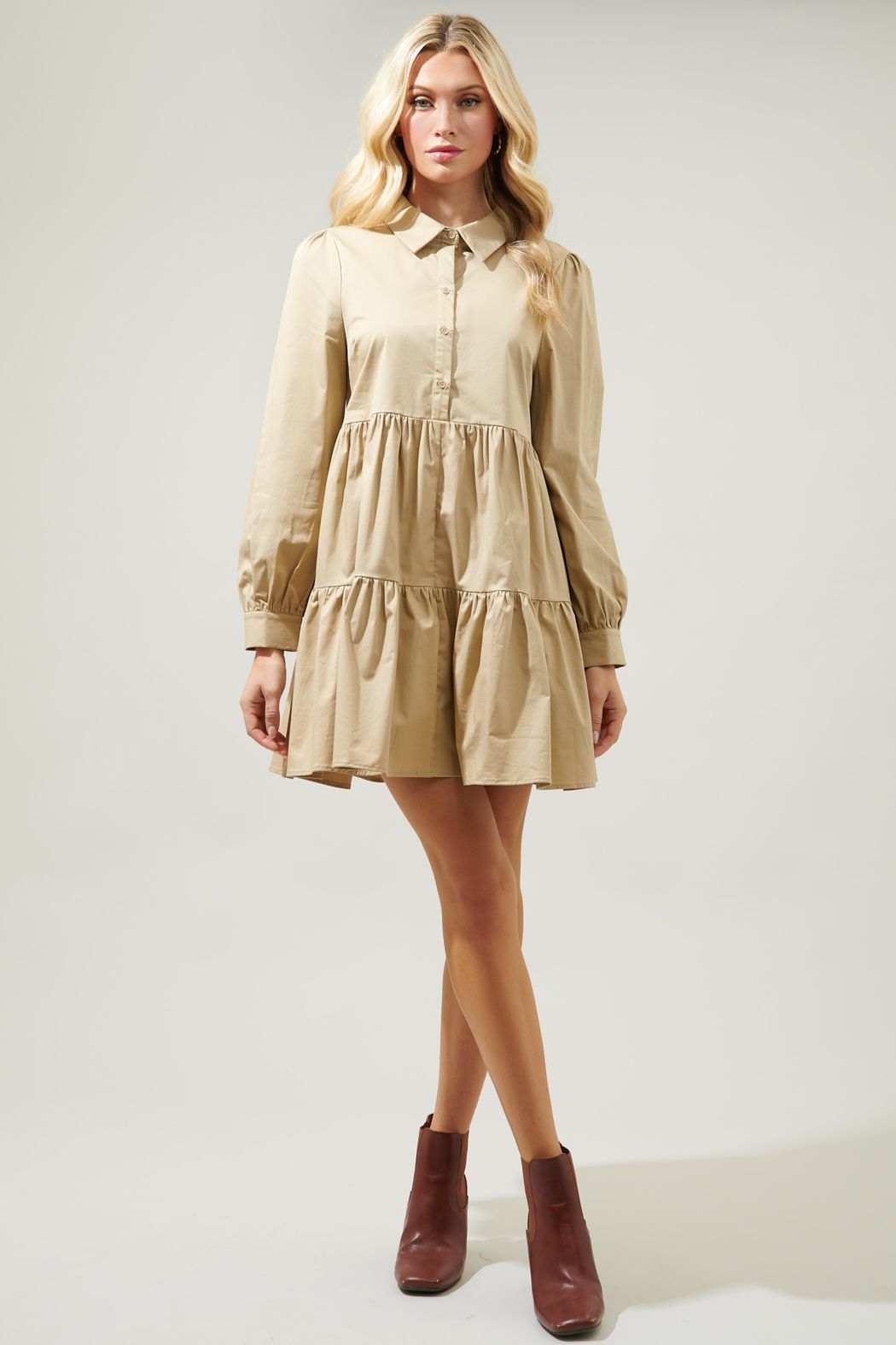 Rockchester Button Down Dress