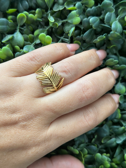 Leaf Ring Adjustable