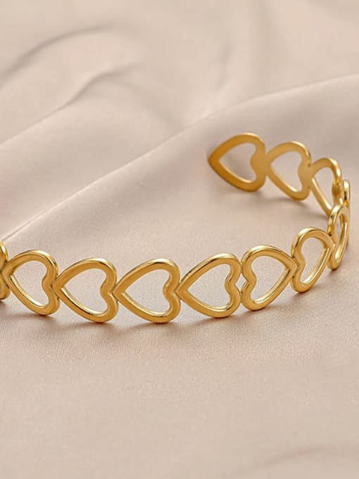 Beautiful Love Bangles Gold & Silver