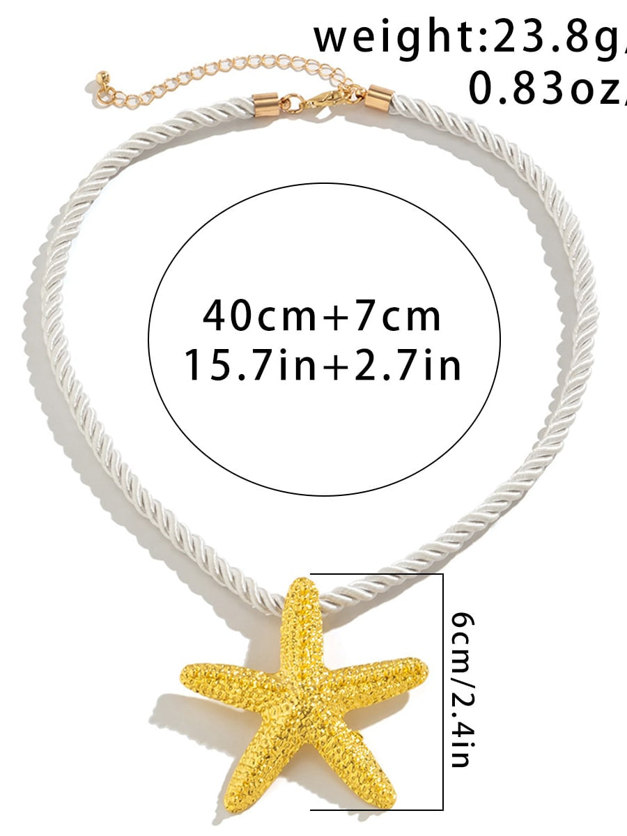 Summer & Tropics Ocean Star Set Earrings, Necklace