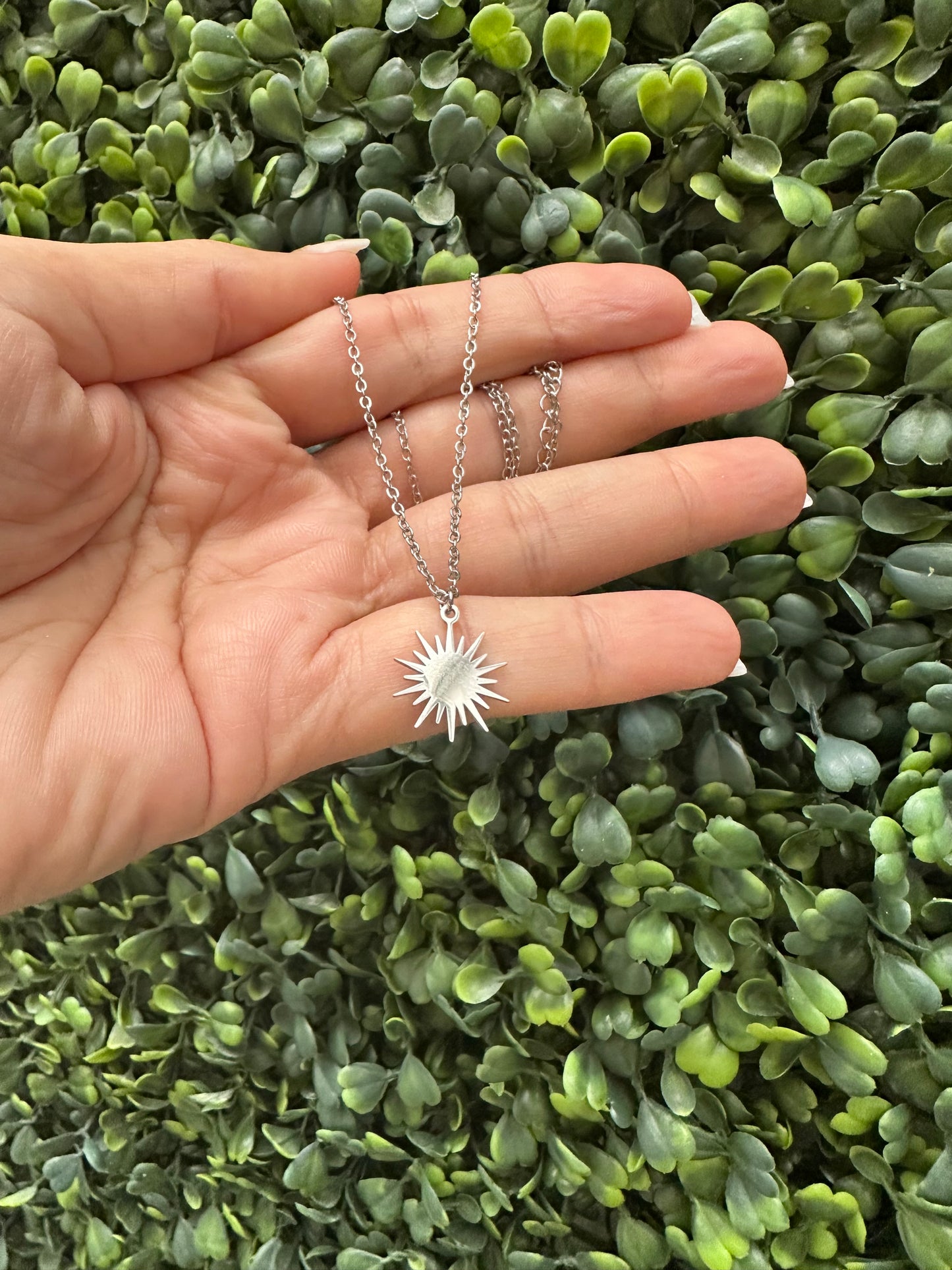 Summer & Tropic Sun Silver Necklace