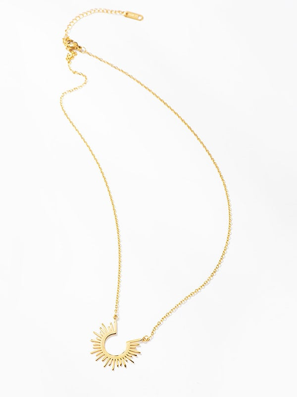 Summer & Tropic Single Gold Necklace