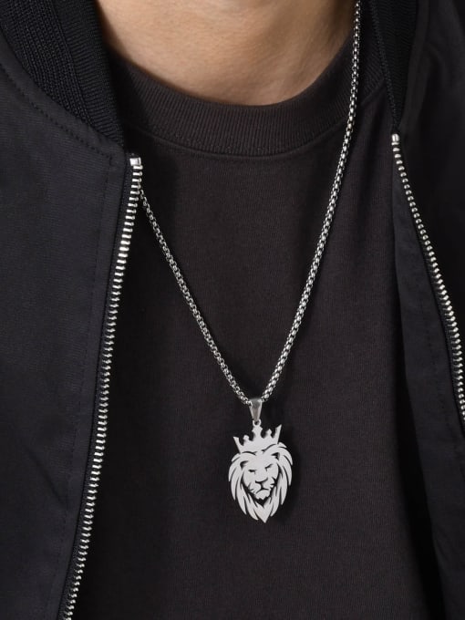 King Lion Men Necklace