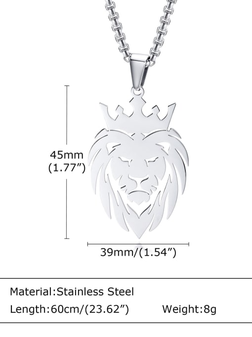 King Lion Men Necklace