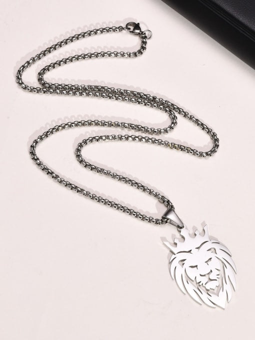 King Lion Men Necklace