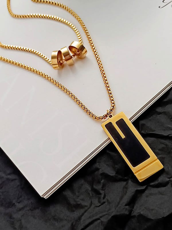 “Alex” Unisex Necklace Two Layers