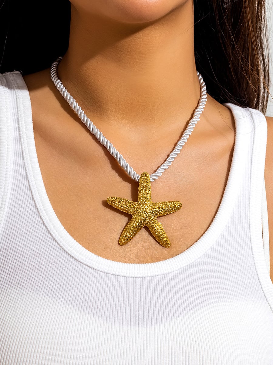 Summer & Tropics Ocean Star Set Earrings, Necklace