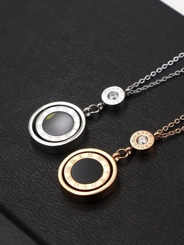 Necklace Steel Gold & Silver