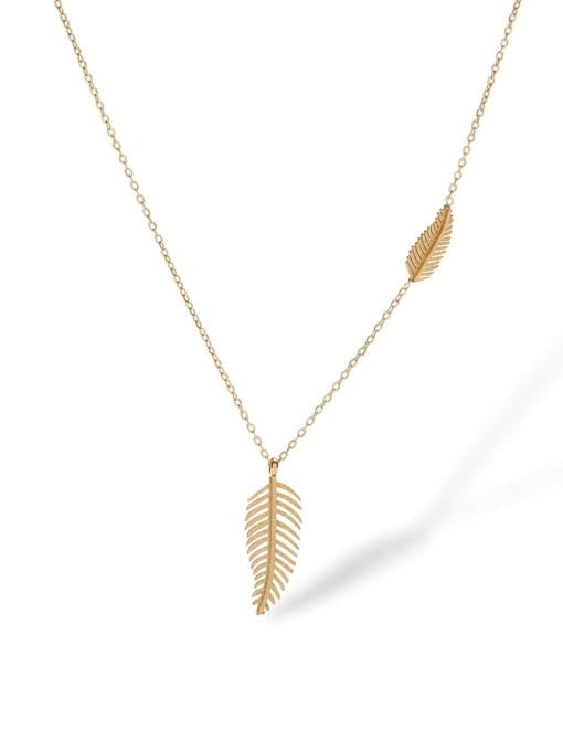 Feather Layering Gold