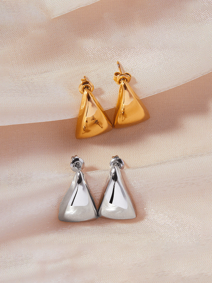 Alaba Earrings Gold & Silver