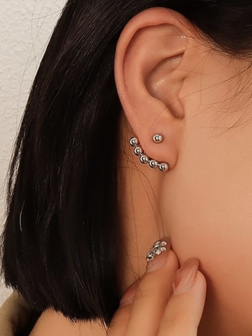 Lida Extreme Earrings Gold & Silver