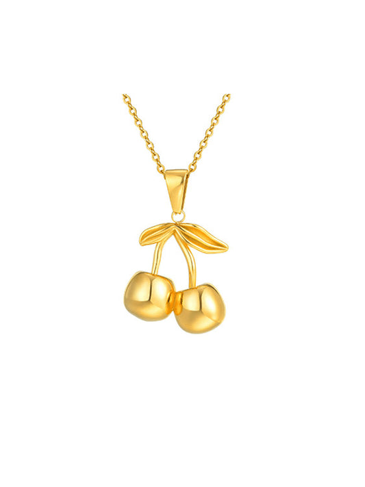 Cherry Single Necklace