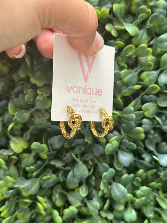 “Meekness” Earrings Knot