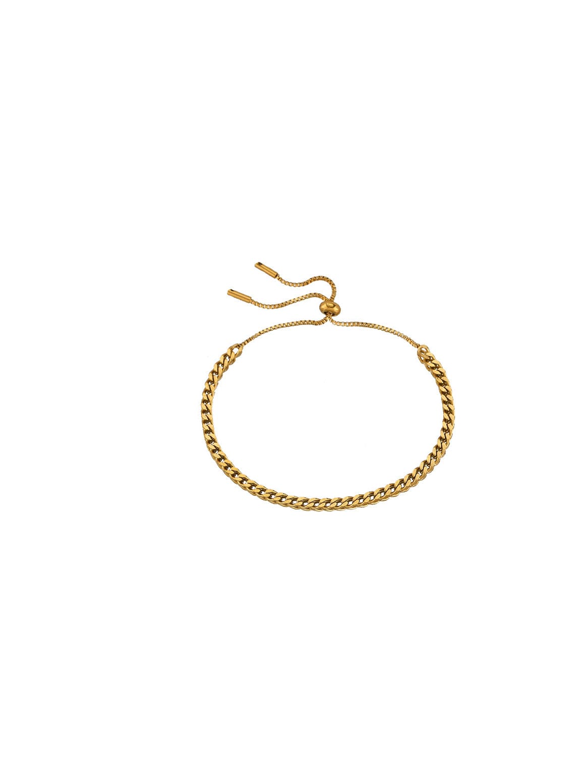 Estela Necklace & Bracelet Braid Gold