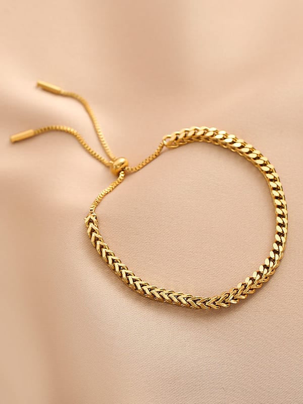 Estela Necklace & Bracelet Braid Gold