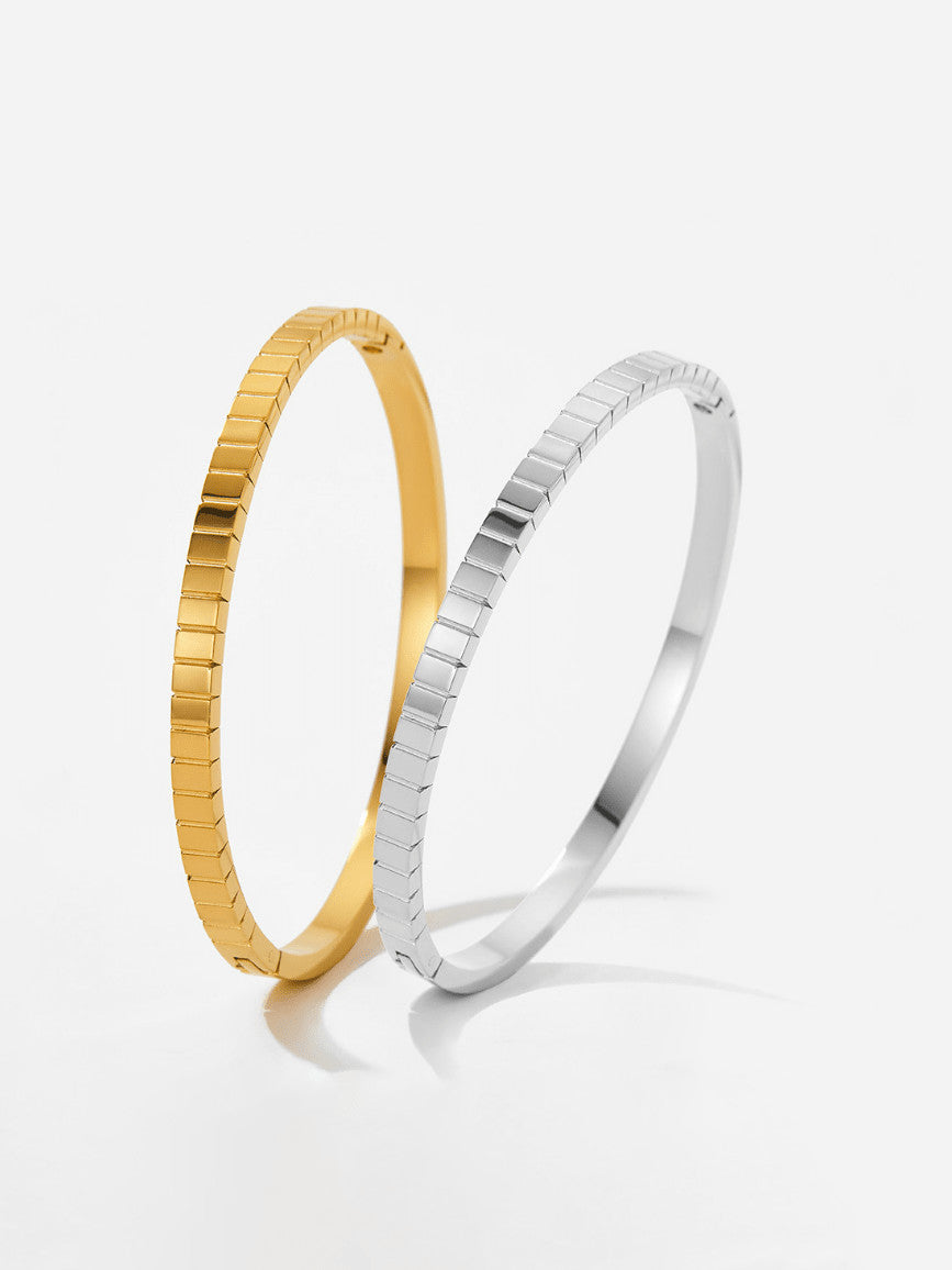 “Kasa” Bangle Gold & Silver