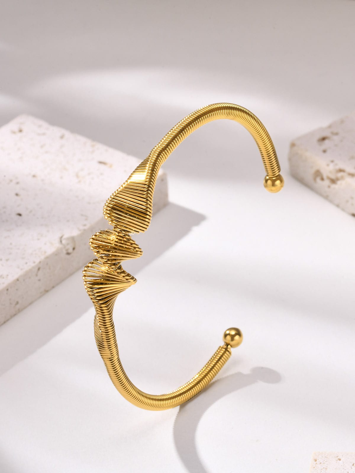 “Adrianna” Bangle Gold