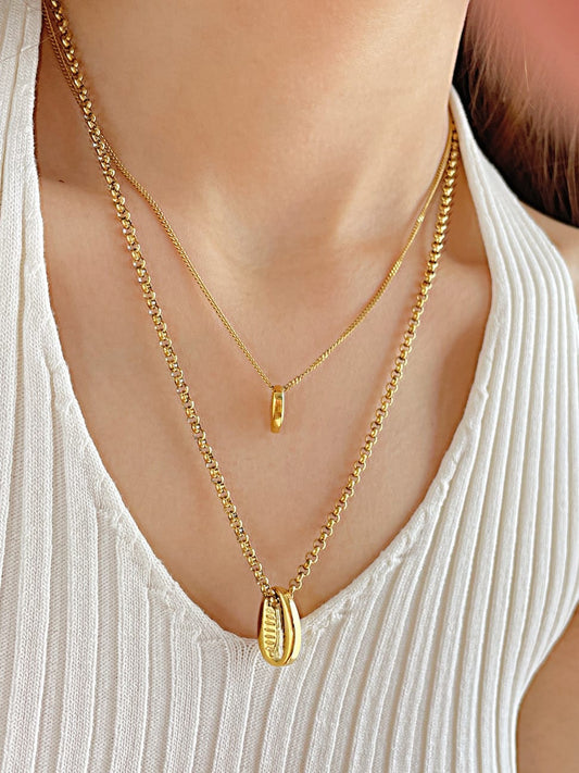 Miles Layering Gold Necklace