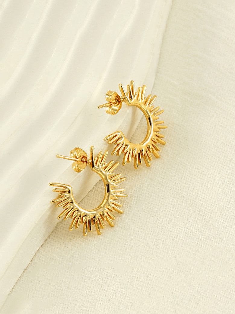 Summer & Tropics Sun Gold Earrings