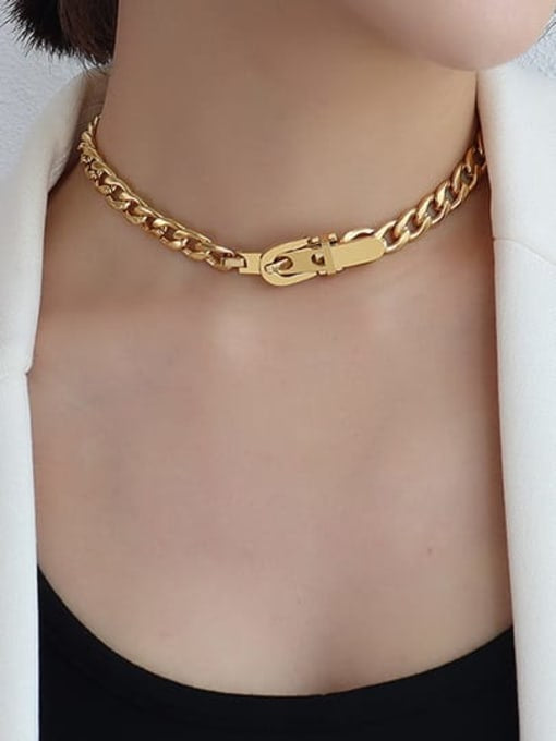 Choker Belt Gold & Silver Jewelry Set