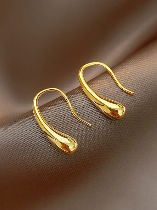 “Samie” Drop Gold Earrings