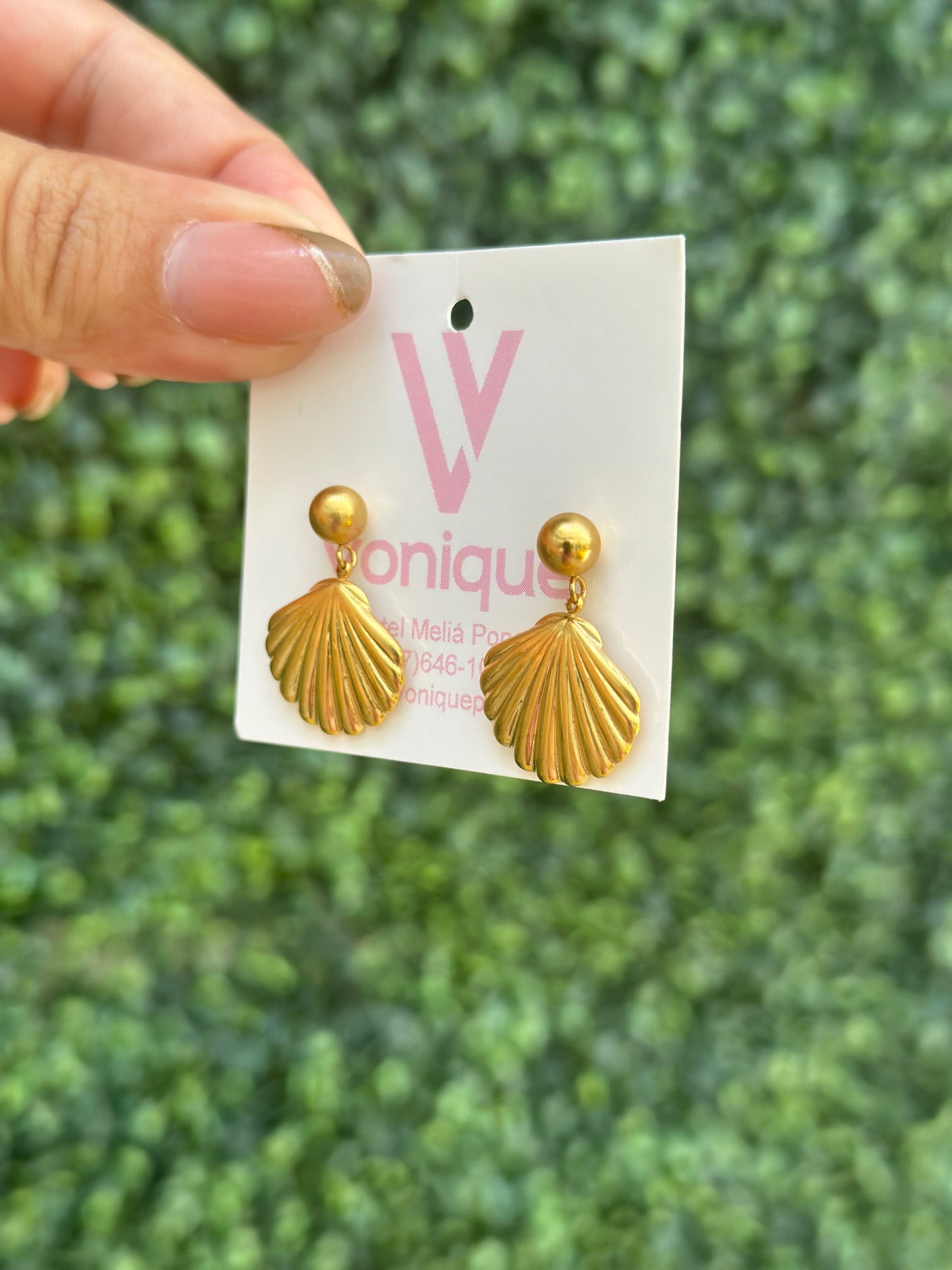 Ocean Earrings Gold