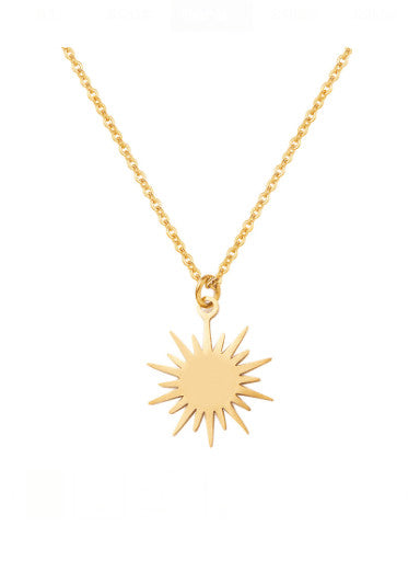 Summer & Tropic Sun Gold & Silver Necklace