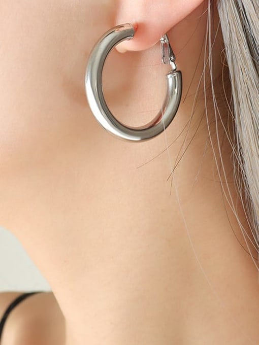 Arcade Earrings Silver