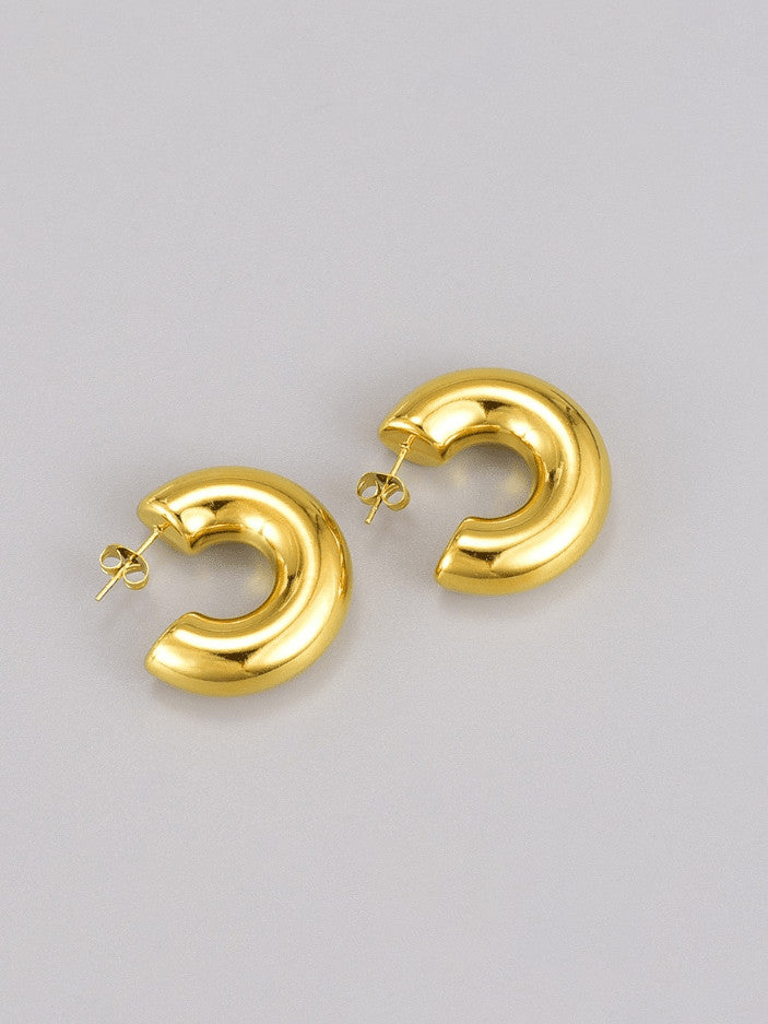 Jumbo Earrings Gold